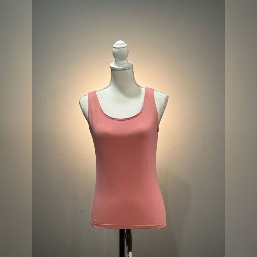 Light Pink Talbots Stretch Tank Top Size S EUC